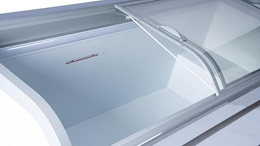 KoolMore 78 Inch Manual Defrost Island Chest Freezer with 19 cu. ft. Capacity in White, ETL Listed (KM-ISCF-78MD)