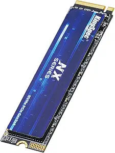 KingSpec NX Series 512GB Gen3x4 NVMe M.2 SSD, Up to 3500MB/s, 3D NAND Flash M2 2280 Internal Solid State Drive, for Desktop and Laptop