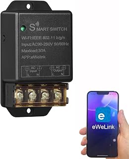 30A High Power WiFi Wireless Smart Switch