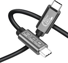 80 Gbps USB C Thunderbolt 5 Cable 16K@60Hz Video 5ft - Image 1