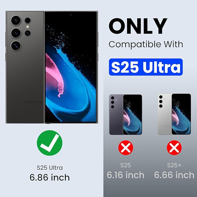 Nillkin Galaxy S25 Ultra Case, CamShield Pro for Samsung Galaxy S25 Ultra Case with Slide Camera Cover, S25 Ultra 5G Slim Phone Case 2025 6.86'' (Deep Gray)