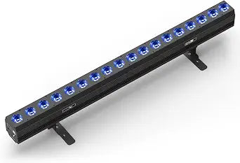 SHEHDS LED Stage Wash Lights Bar, 18x18W RGBWA+UV Wall Washer Light