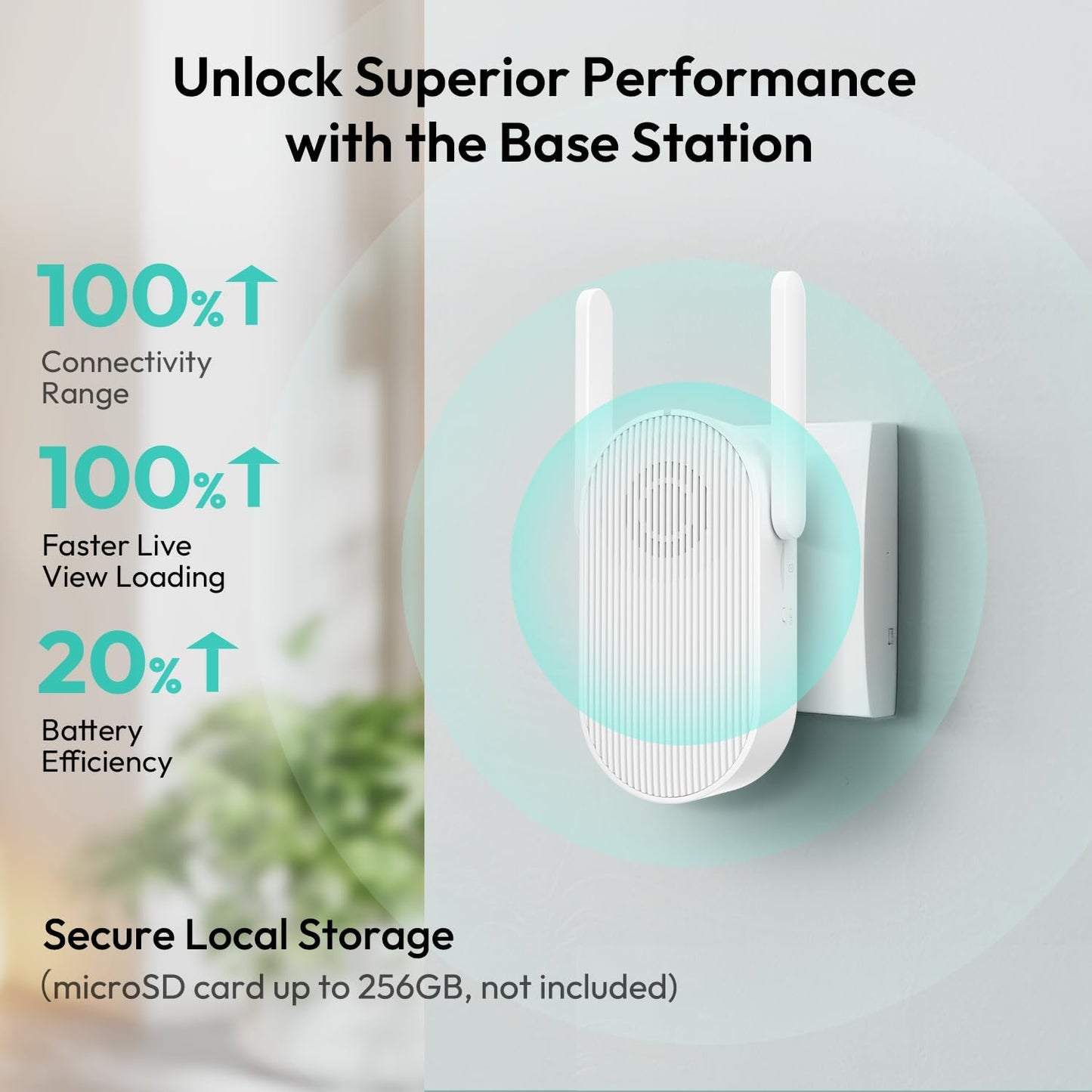 Wireless Video Doorbell Camera – 2K Head-to-Toe View, No Monthly Fee, Two-Way Audio