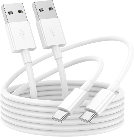 Car Carplay Cable for iPhone 15/16/17 Charger Cord,USB A to USB C Fast Charging Cable 3FT 2Pack Compatible for Apple 17 Pro Max/16 Plus/for IPad Pro 12.9/11/Air 5th/4th Mini Gen Type C Charge