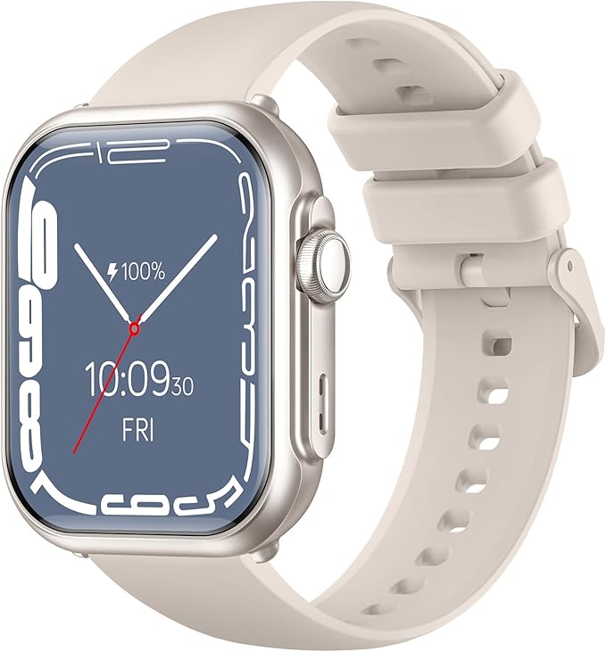 RUXINGX Smart Watch for Women Men: 30-Day Battery Life Smartwatch with SpO2 Blood Oxygen/Heart Rate Monitor, Sleep Tracking, Bluetooth Calls for iPhone Android, 120+ Sports Modes, IP68, Gray