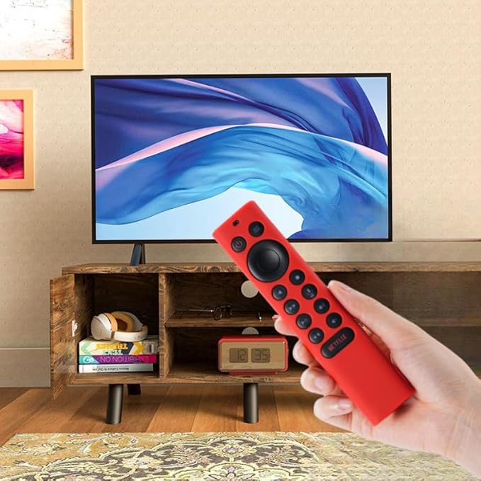 Silicone Protective Cover for NVIDIA Shield TV Pro/4K HDR Remote Controller Series, Light Weight Kids-Friendly Silicone Skin Anti-Slip/Shockproof with Hand Strap