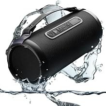 Tyler Wireless Bluetooth Speaker Water Resistant Long Range 300 watt Rechargeable Boombox USB MP3 Micro SD AUX Inputs Fm Radio Sound & Bass Carry Strap Lightweight for Home Outdoor Stereo - Image 1