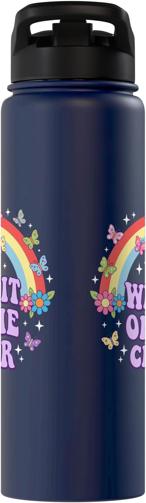 Rainbow Stainless Steel Insulated Water Bottle