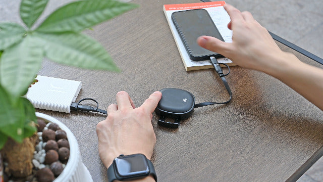 5 in 1 Retractable Cable,Multi Charging Cord for Multiple Devices,100W 2Pcs