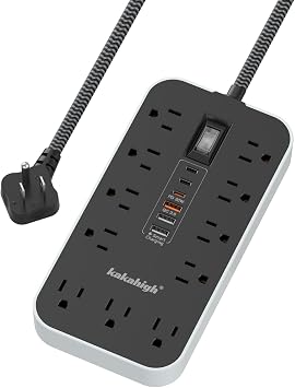 PD30W USB Extension Cord with Multiple Outlets- 5 FT