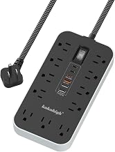 PD30W USB Extension Cord with Multiple Outlets- 5 FT - Image 1