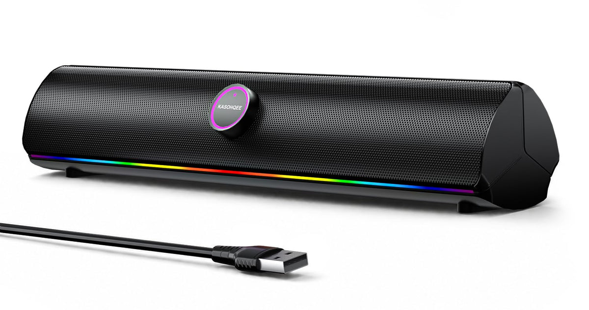 Computer Speakers for Desktop PC, USB Speakers for Gaming, Music