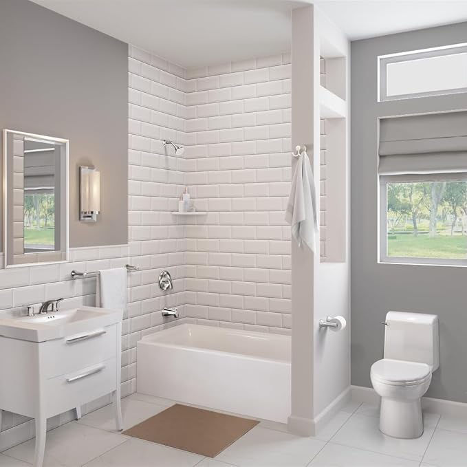 American Standard 2034314.020 Champion 4 One-Piece Toilet with Toilet Seat, Elongated Front, Chair Height, White, 1.6 gpf