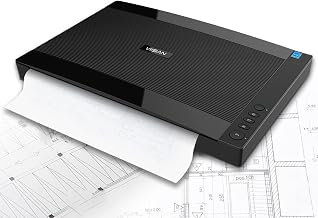 VIISAN VF3240 A3 Scanner - Fastest 4-Second Scan (200dpi, A3 Color), 2400 DPI High Resolution, Frameless Auto-Scan for CAD & Business - Image 1
