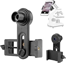 Celticbird Smartphone Camera Adapter for Microscope Eyepiece Tube 23.2mm - Built-in 16X Microscope Eyepiece - Image 1