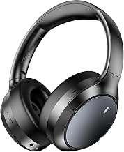 Hybrid ANC Wireless Over-Ear Headphones, 100H Playtime, Hi-Res Audio, Bluetooth 6.0, Multi-Mode Noise Cancellation, Comfort Fit, iOS & Android Compatible, Foldable Design, Travel-Friendly (Black) - Image 1