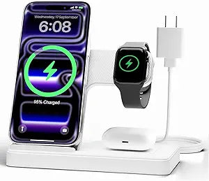 GETPALS Wireless Charger iPhone Charging Station for Apple Multiple Devices