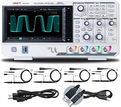 UNI-T UPO1054 DSO Digital Oscilloscope 50MHz 4 Channel 2 GSa/s 56 Mpts Memory Depth 500,000 wfm/s 7 Inch Display Fast Acquire 1 Mpts FFT Points - Image 1