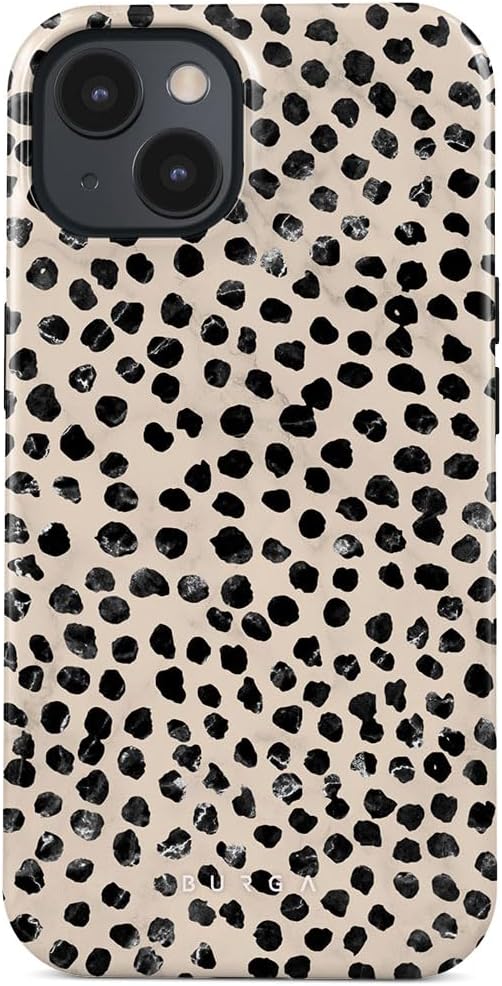 BURGA Phone Case for iPhone 15 - Cute, Trendy, Aesthetic, Pattern Phone Cover, Hard Shell Protection - fits Apple iPhone 15 Case for Women and Men