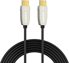 RUIPRO 4K HDMI 2.0b Fiber Optic Cable, 4K@60Hz, HDR ARC, Ultra Slim 6FT - Image 1