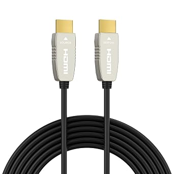 RUIPRO 4K HDMI 2.0b Fiber Optic Cable, 4K@60Hz, HDR ARC, Ultra Slim 6FT