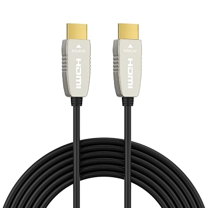RUIPRO 4K HDMI 2.0b Fiber Optic Cable, 4K@60Hz, HDR ARC, Ultra Slim 6FT