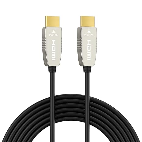 RUIPRO 4K HDMI 2.0b Fiber Optic Cable, 4K@60Hz, HDR ARC, Ultra Slim 6FT