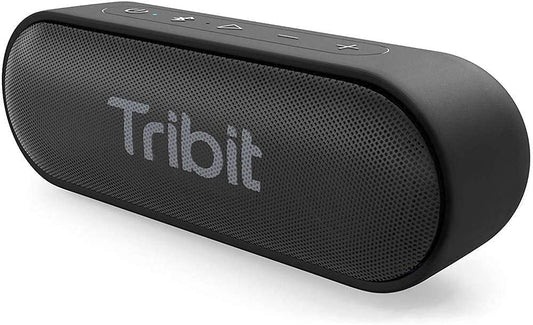 Tribit XSound Go Portable Bluetooth Speaker, 16W, 24H Playtime, Black