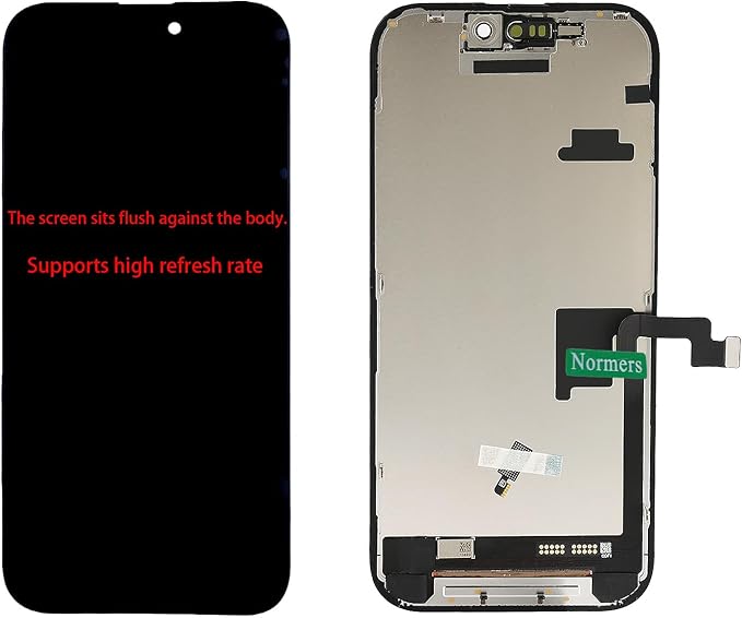 for iPhone 16 pro Screen Replacement - 6.3 inch 3D Touch FHD Display LCD Full Repair Kit with Digitizer, Tools, Tempered Glass & Waterproof Adhesive