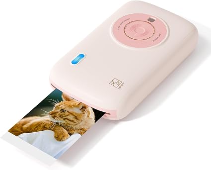 HPRT CP2100 Portable Photo Printer | 2x3 Mini?|?Bluetooth 5.0 & 4-Pass Tech