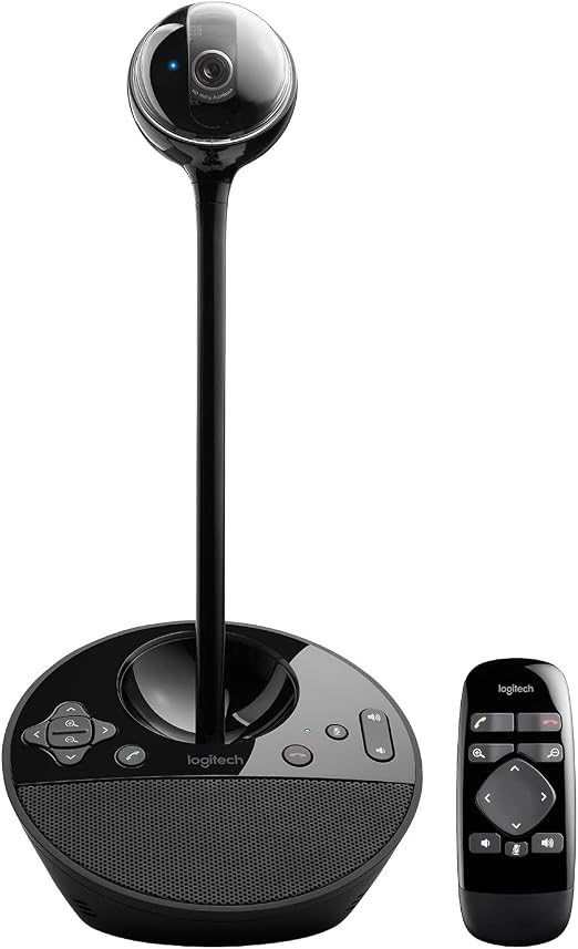 Logitech BCC950 Desktop Video Conferencing Webcam & Speakerphone - Black