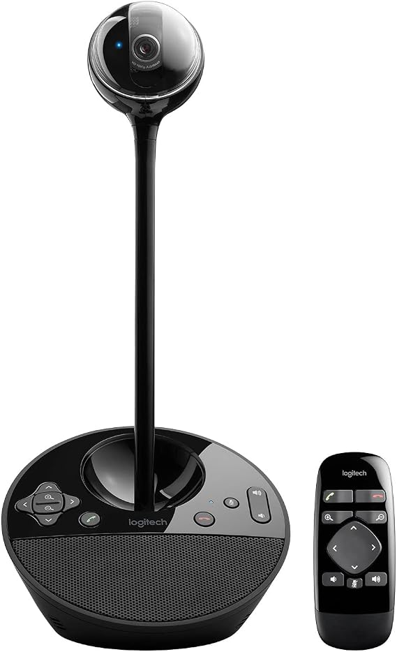 Logitech BCC950 Desktop Video Conferencing Webcam & Speakerphone - Black