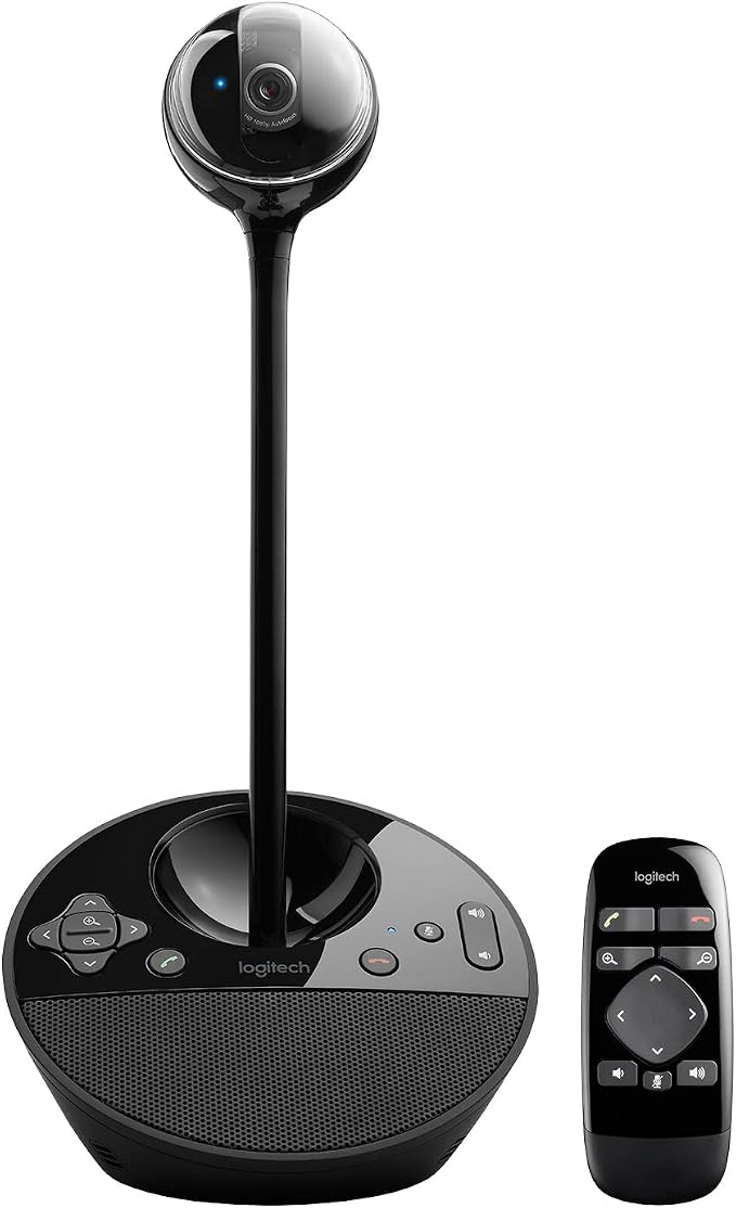 Logitech BCC950 Desktop Video Conferencing Webcam & Speakerphone - Black