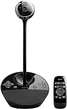 Logitech BCC950 Desktop Video Conferencing Webcam & Speakerphone - Black - Image 1