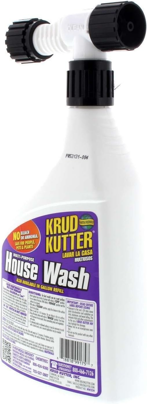 Krud Kutter HW32H4 Multi-Purpose House Wash, 32 oz