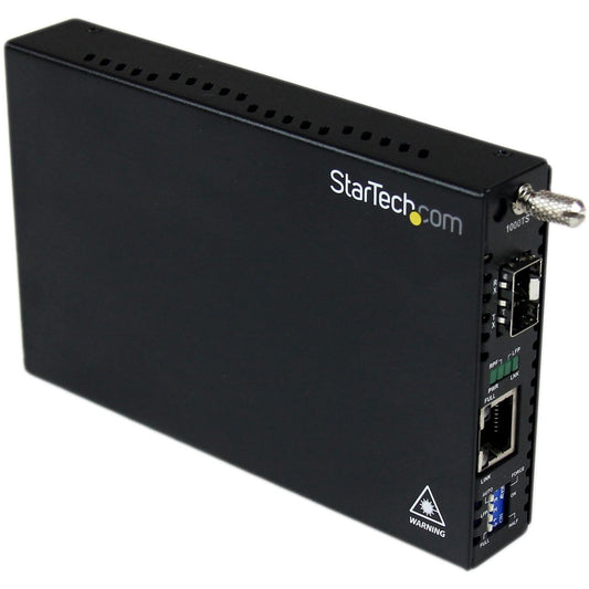 StarTech Gigabit Ethernet Fiber Media Converter, TAA (ET91000SFP2)