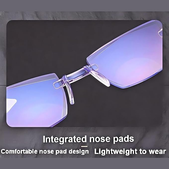Auto Focus Glasses，Anti-Blue Light Automatic Zoom Reading Intelligent Presbyopia Glass，Self Adjusting clarity glasses。