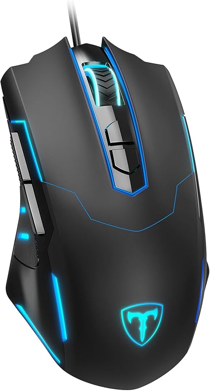 Wired Gaming Mouse, Computer Mouse Wired RGB LED for PC