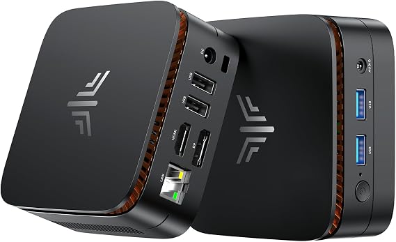KAMRUI Mini PC, E1 AMD Ryzen 5 3500U Up to 3.7GHz
