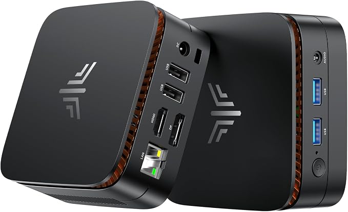 KAMRUI Mini PC, E1 AMD Ryzen 5 3500U Up to 3.7GHz