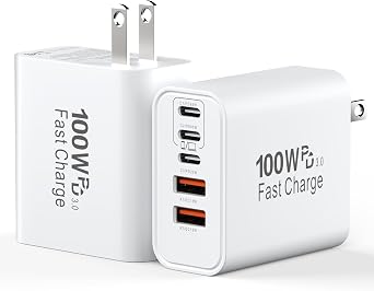 USB C Charging Blocks, 100W USB Type C iPhone 18 Pro Max Super Fast Charger