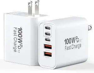 USB C Charging Blocks, 100W USB Type C iPhone 18 Pro Max Super Fast Charger