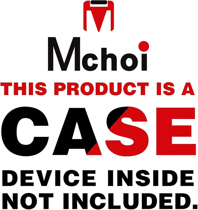 Mchoi Hard Case Suitable for Aftershokz Aeropex/Aftershokz Titanium Mini/Aftershokz Air/Aftershokz Openmove/Openrun Pro, Open-Ear Wireless Bone Conduction Headphones, Black, Case Only