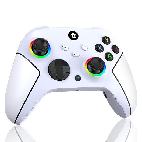 YUYIU Wireless 2.4GHz RGB Controller for Xbox,Xbox One Series S|X,PC,Steam