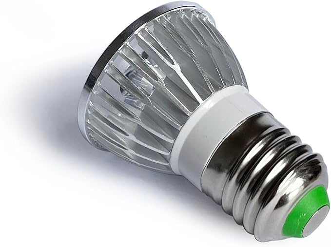 940nM IR Illuminator, E26 E27 Infrared Spotlight Light Bulb Lamp 9W (3 High Power 3Watt LED), 45°, to Enhance Night Vision of IR Cameras, for CCTV Clear Surveillance Images at Night (940nm)
