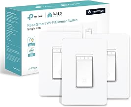 Kasa Matter Smart Dimmer Switch, KS225P3, Single Pole, Need Neutral Wire - Image 1