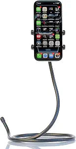 Thought Out PED5-COIL-H Flexible Gooseneck Stand Compatible with Apple iPhone Made in USA