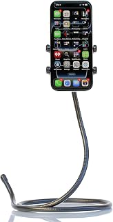 Thought Out PED5-COIL-H Flexible Gooseneck Stand Compatible with Apple iPhone Made in USA - Image 1
