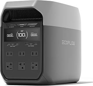 EF ECOFLOW Delta 3 Portable Power Station, 1024Wh 1800W - Image 1