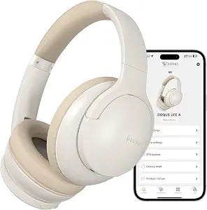 DOQAUS Bluetooth Headphones Over Ear, Headphones Wireless, APP Control